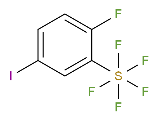 (2-fluoro-5-iodophenyl)sulfur pentafluoride
