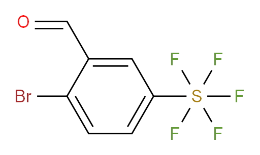 (4-Bromo-3-formylphenyl)sulfur pentafluoride