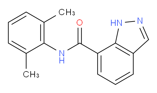 N-(2,6-dimethylphenyl)-1H-indazole-7-carboxamide