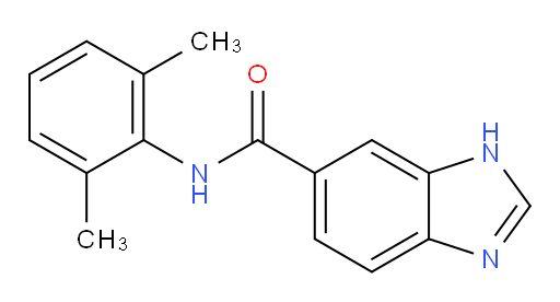 N-(2,6-dimethylphenyl)-1H-benzo[d]imidazole-6-carboxamide