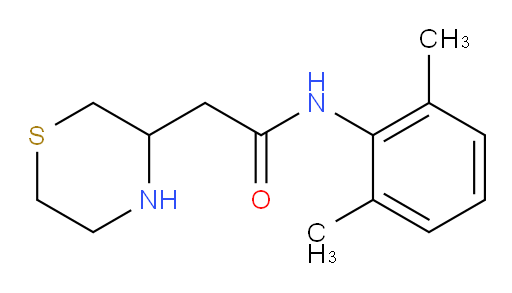 N-(2,6-dimethylphenyl)-2-(thiomorpholin-3-yl)acetamide