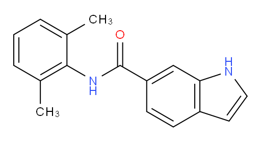 N-(2,6-dimethylphenyl)-1H-indole-6-carboxamide