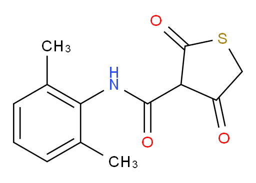 N-(2,6-dimethylphenyl)-2,4-dioxotetrahydrothiophene-3-carboxamide