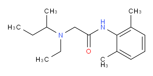 2-(sec-butyl(ethyl)amino)-N-(2,6-dimethylphenyl)acetamide