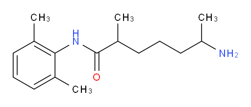 6-amino-N-(2,6-dimethylphenyl)-2-methylheptanamide