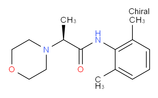 (S)-N-(2,6-dimethylphenyl)-2-morpholinopropanamide