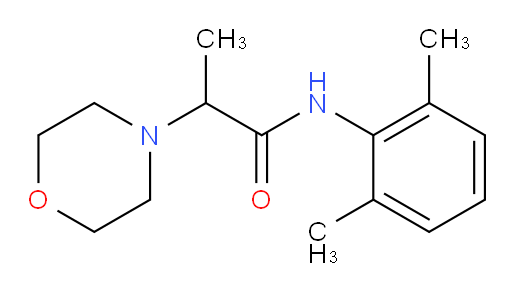 N-(2,6-dimethylphenyl)-2-morpholinopropanamide