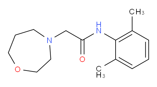 N-(2,6-dimethylphenyl)-2-(1,4-oxazepan-4-yl)acetamide