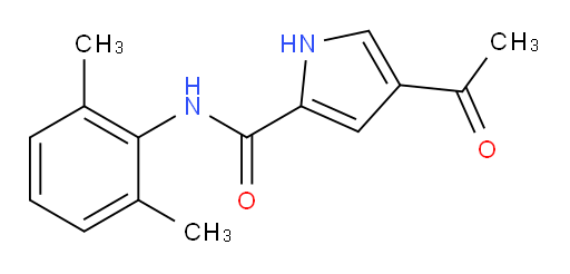 4-acetyl-N-(2,6-dimethylphenyl)-1H-pyrrole-2-carboxamide