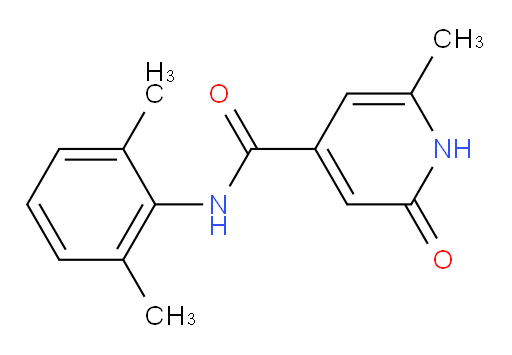 N-(2,6-dimethylphenyl)-6-methyl-2-oxo-1,2-dihydropyridine-4-carboxamide