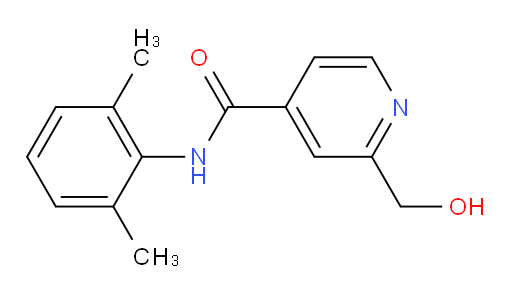 N-(2,6-dimethylphenyl)-2-(hydroxymethyl)isonicotinamide