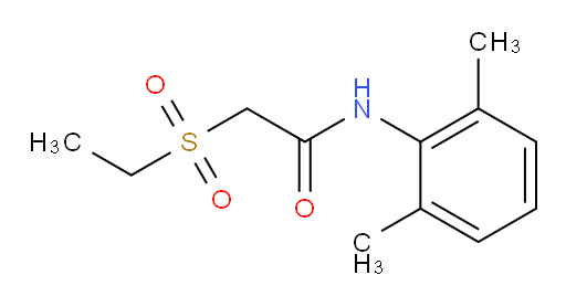N-(2,6-dimethylphenyl)-2-(ethylsulfonyl)acetamide