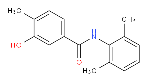 N-(2,6-dimethylphenyl)-3-hydroxy-4-methylbenzamide