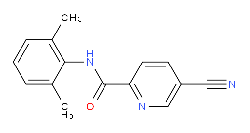 5-cyano-N-(2,6-dimethylphenyl)picolinamide