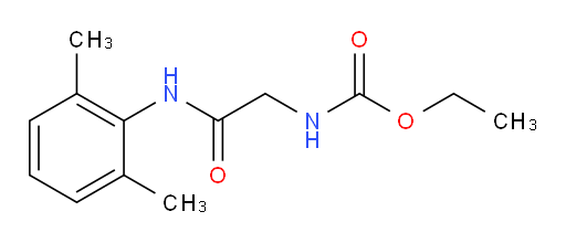 ethyl (2-((2,6-dimethylphenyl)amino)-2-oxoethyl)carbamate