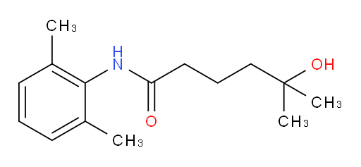 N-(2,6-dimethylphenyl)-5-hydroxy-5-methylhexanamide