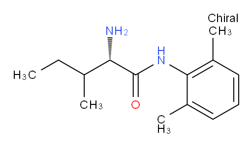 (2S)-2-amino-N-(2,6-dimethylphenyl)-3-methylpentanamide