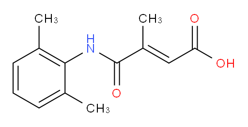 (E)-4-((2,6-dimethylphenyl)amino)-3-methyl-4-oxobut-2-enoic acid