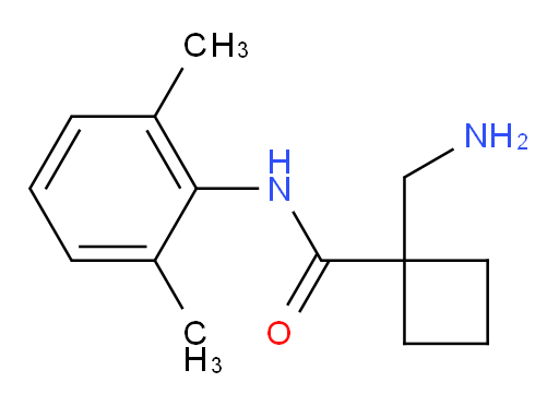 1-(aminomethyl)-N-(2,6-dimethylphenyl)cyclobutanecarboxamide