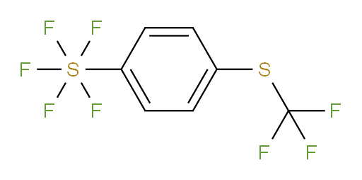 4-((trifluoromethyl)thio)(pentafluoromercapto)benzene