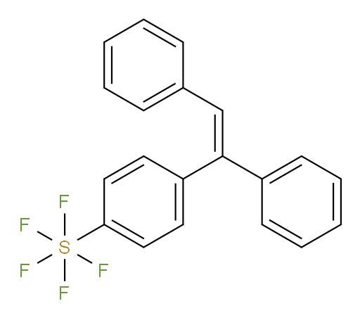 [4-[(1Z)-1,2-Diphenylethenyl]phenyl]sulfur pentafluoride
