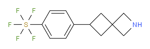 [4-(2-Azaspiro[3.3]hept-6-yl)phenyl]sulfur pentafluoride