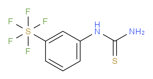 [3-[(Aminothioxomethyl)amino]phenyl]sulfur pentafluoride