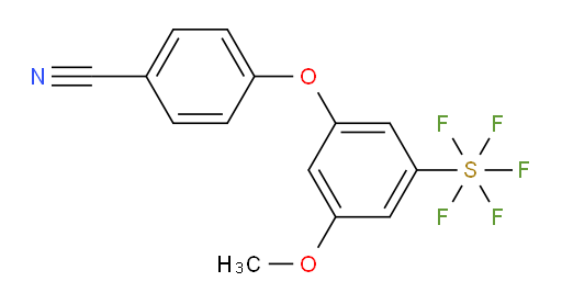 [3-(4-Cyanophenoxy)-5-methoxyphenyl]sulfur pentafluoride