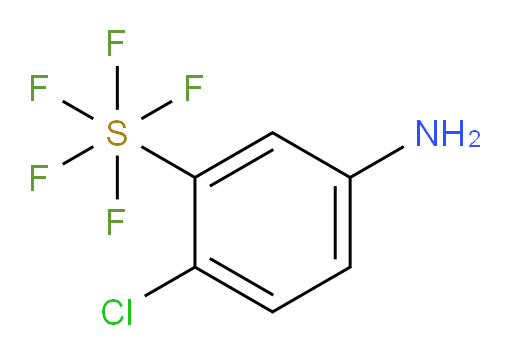 (5-amino-2-chlorophenyl)sulfur pentafluoride