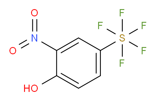 (4-hydroxy-3-nitrophenyl)sulfur pentafluoride