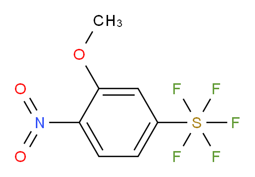 (3-methoxy-4-nitrophenyl)sulfur pentafluoride