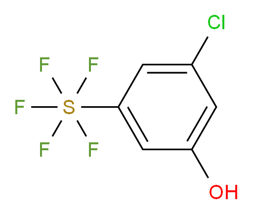 (3-Chloro-5-hydroxyphenyl)sulfur pentafluoride