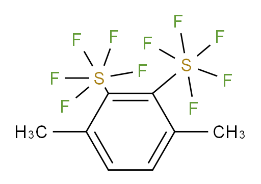 2,3-di(pentafluoromercapto)-4-methyl-toluene