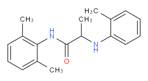 N-(2,6-dimethylphenyl)-2-(o-tolylamino)propanamide