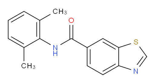 N-(2,6-dimethylphenyl)benzo[d]thiazole-6-carboxamide