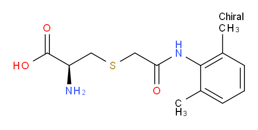 (S)-2-amino-3-((2-((2,6-dimethylphenyl)amino)-2-oxoethyl)thio)propanoic acid