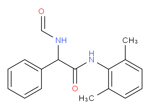 N-(2,6-dimethylphenyl)-2-formamido-2-phenylacetamide