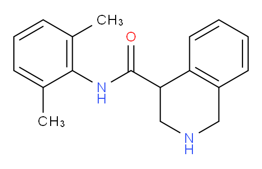 N-(2,6-dimethylphenyl)-1,2,3,4-tetrahydroisoquinoline-4-carboxamide