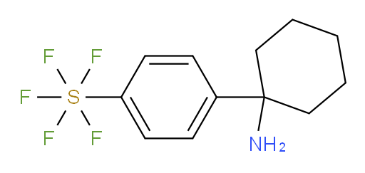 [4-(1-Aminocyclohexyl)phenyl]sulfur pentafluoride