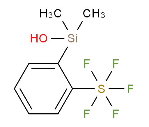 (2-(pentafluoromercapto)phenyl)dimethylsilanol