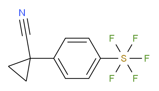 [4-(1-Cyanocyclopropyl)phenyl]sulfur pentafluoride