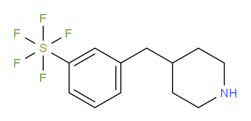 [3-(4-piperidinylmethyl)phenyl]sulfur pentafluoride