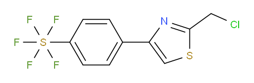 [4-[2-(Chloromethyl)-4-thiazolyl]phenyl]sulfur pentafluoride