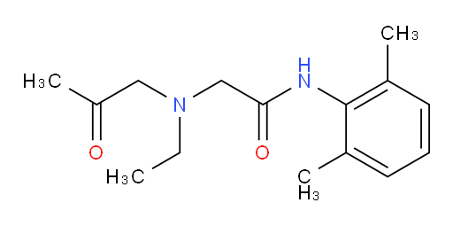 N-(2,6-dimethylphenyl)-2-(ethyl(2-oxopropyl)amino)acetamide