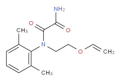 N1-(2,6-dimethylphenyl)-N1-(2-(vinyloxy)ethyl)oxalamide