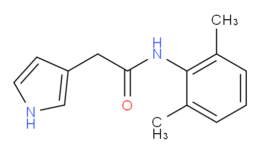 N-(2,6-dimethylphenyl)-2-(1H-pyrrol-3-yl)acetamide