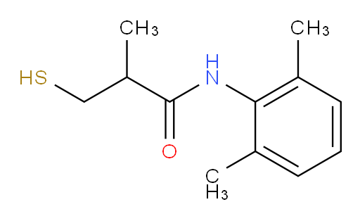 N-(2,6-dimethylphenyl)-3-mercapto-2-methylpropanamide