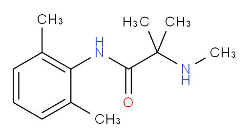 N-(2,6-dimethylphenyl)-2-methyl-2-(methylamino)propanamide