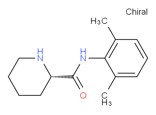 (S)-N-(2',6'-Dimethylphenyl)Piperidine-2-Carboxylic Amide