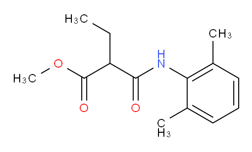 methyl 2-((2,6-dimethylphenyl)carbamoyl)butanoate